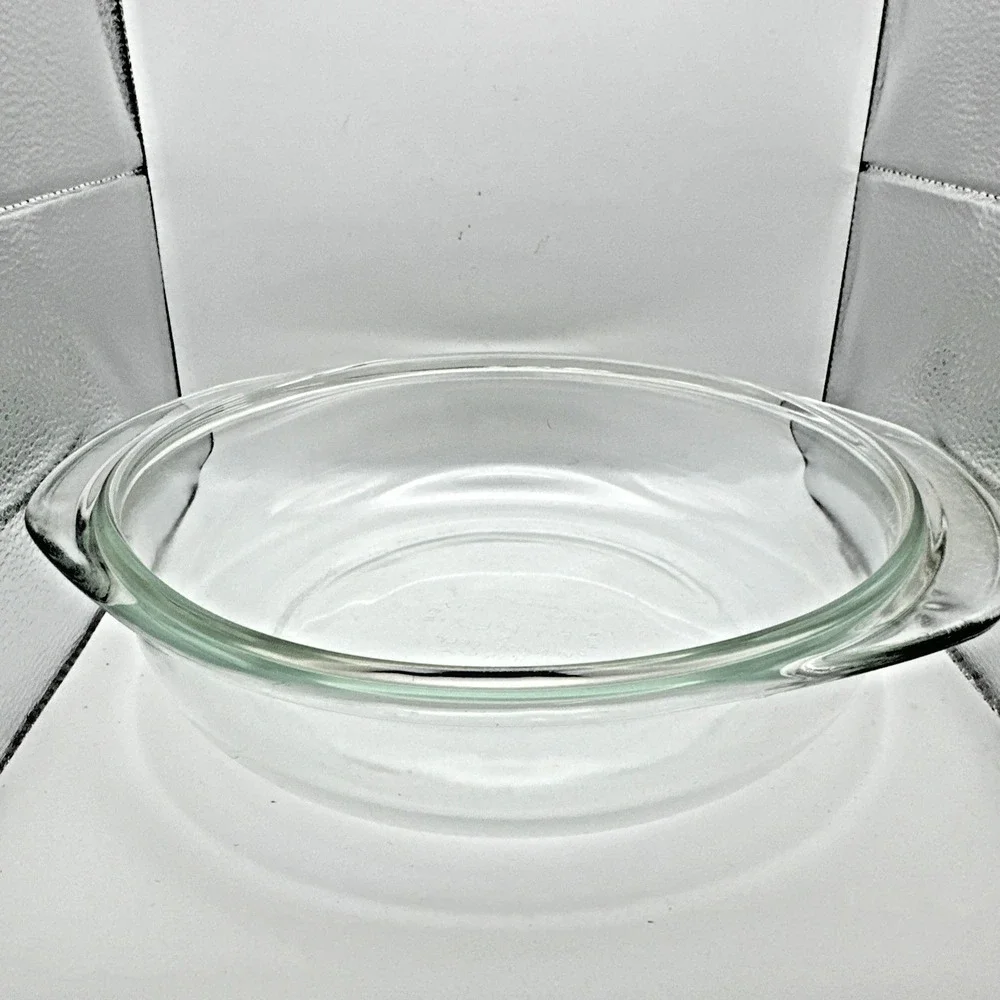Vintage Used Pyrex 687-C Oven Roaster USA Clear‎ Kitchenware Cookware Bakeware